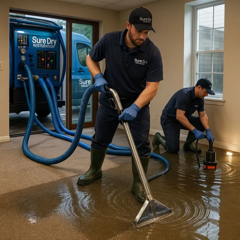 Water Extraction and Removal process in Coweta County, GA